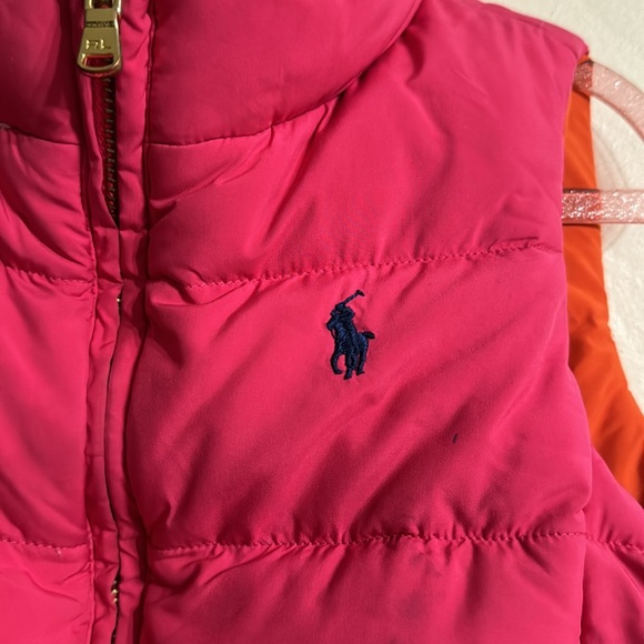 Ralph Lauren Reversible vest, Size S (7) pink and orange - Picture 2 of 11